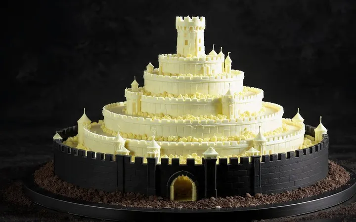 The Minas Tirith Chocolate Cake